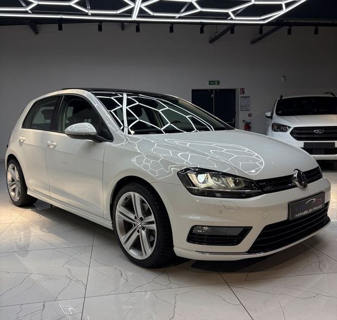 Volkswagen Golf VW R-Line 1.6TDi 110Ch Superbe Etat 40.9 Blanc de 2017
