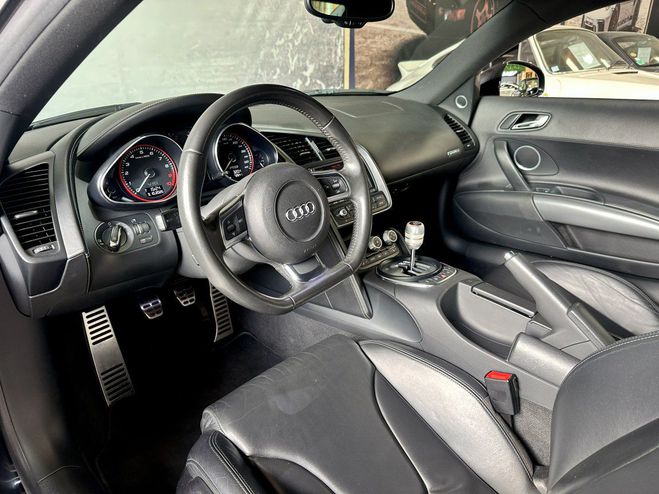 Audi R8 Coup� V10 5.2 FSI 525ch BVM6 Quattro Noir Phantom Nacr�e de 2009
