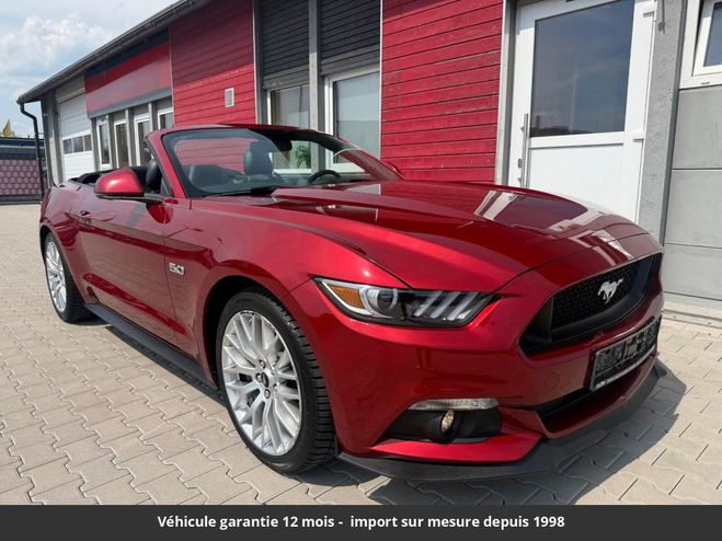 Ford Mustang gt premium v8 tout compris hors homologa Rouge de 2017