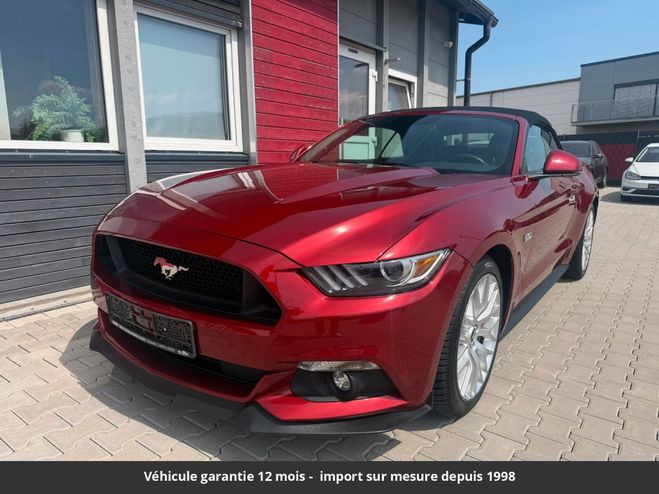 Ford Mustang gt premium v8 tout compris hors homologa Rouge de 2017