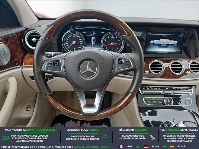 Mercedes Classe E 400 BVA Bleu M�tallique de 2016