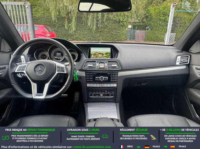 Mercedes Classe E 250 BVA Noir M�tallique de 2013