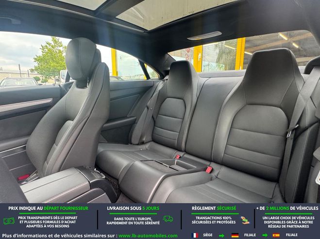 Mercedes Classe E 250 BVA Noir M�tallique de 2013