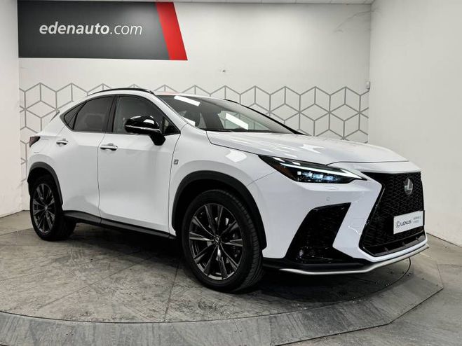 Lexus CT NX 450h+ 4WD Hybride Rechargeable F SPOR blanc de 2022