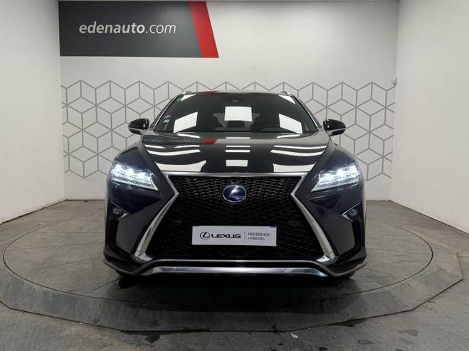 Lexus RX 450h 3.5 V6 313 E-Four F SPORT E-CVT noir de 2018