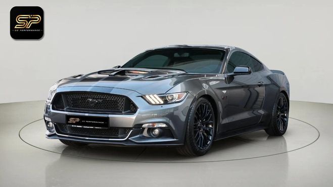 Ford Mustang GT V8 5.0 426 CH * AUTOMATIQUE * CUIR *  Gris de 2017