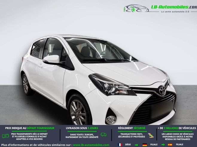 Toyota Yaris 100 VVT-i BVM Blanc M�tallique de 2015