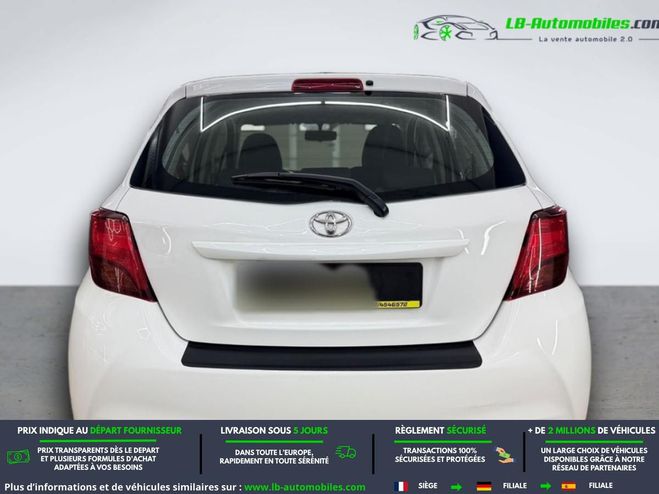 Toyota Yaris 100 VVT-i BVM Blanc M�tallique de 2015