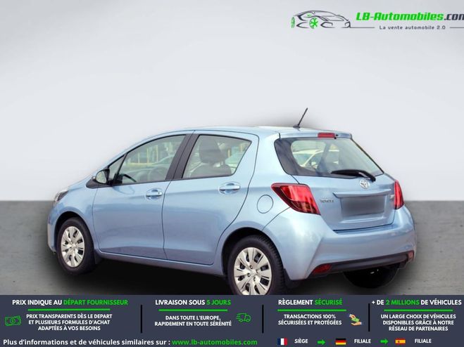 Toyota Yaris 100 VVT-i BVM Bleu M�tallique de 2015
