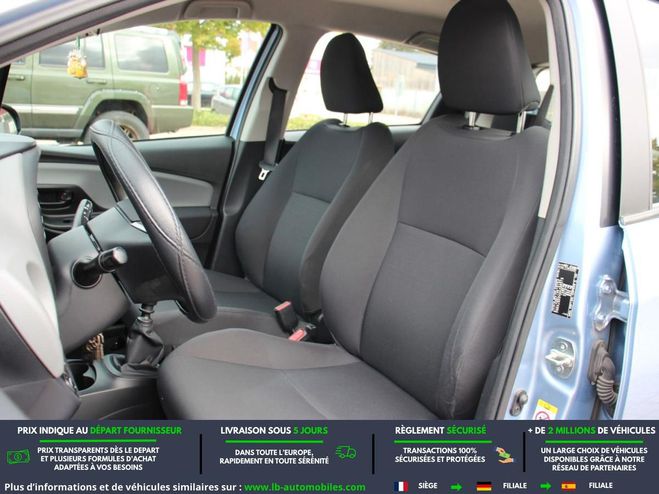 Toyota Yaris 100 VVT-i BVM Bleu M�tallique de 2015