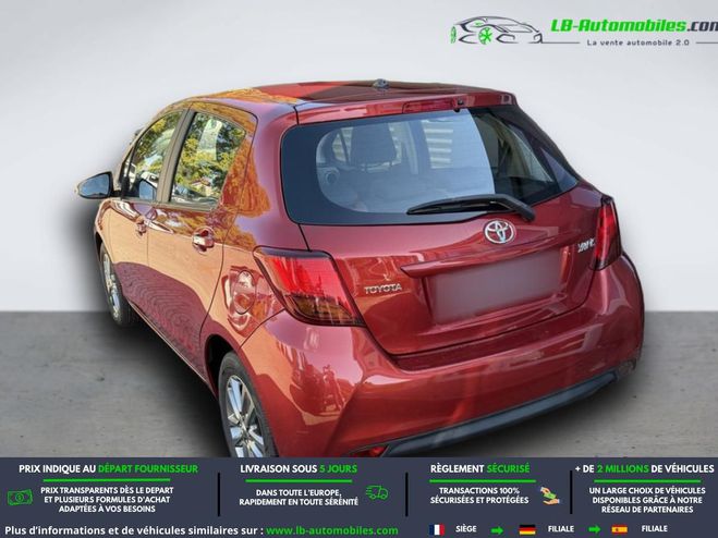 Toyota Yaris 100 VVT-i BVM Rouge M�tallique de 2015
