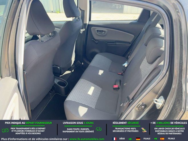 Toyota Yaris 100 VVT-i BVA Noir de 2015