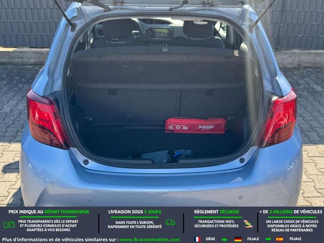 Toyota Yaris 100 VVT-i BVA Bleu M�tallique de 2016
