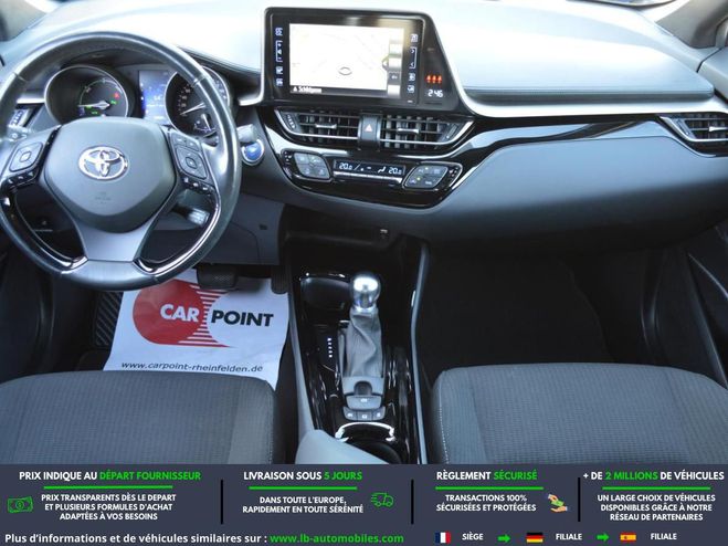 Toyota C HR Hybride 1.8L 122 ch BVA Bleu M�tallique de 2019