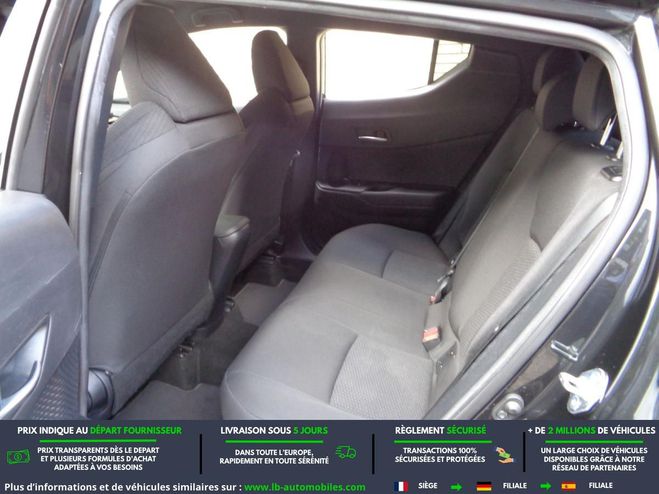 Toyota C HR Hybride 1.8L 122 ch BVA Noir M�tallique de 2019