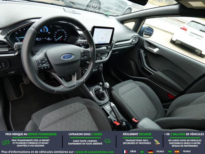 Ford Fiesta 1.0 EcoBoost 125 BVM Bleu M�tallique de 2020
