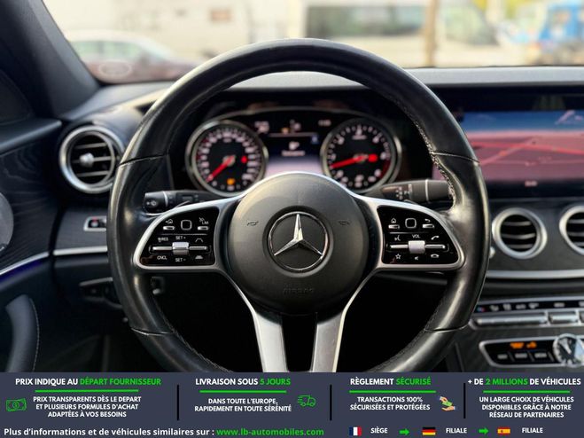 Mercedes Classe E 400d BVA 4-Matic Bleu M�tallique de 2018