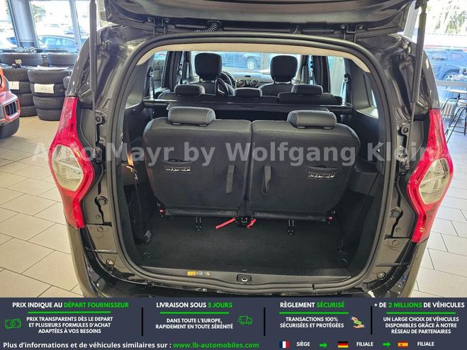 Dacia Lodgy TCe 130 FAP 7 places Noir M�tallique de 2020