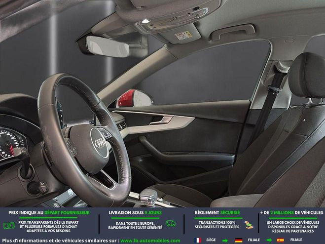 Audi A4 35 TDI 163 BVA Rouge M�tallique de 2020