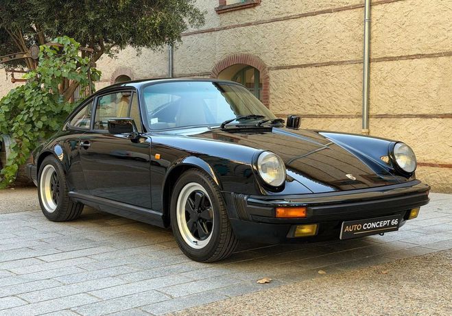 Porsche 911 CARRERA 3.2 231 ch Noir de 1989