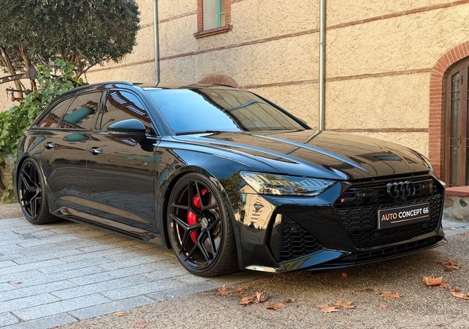 Audi RS Q8 RS6 AVANT C8 4.0 V8 TFSI 600 ch QUATTRO  Noir de 2020