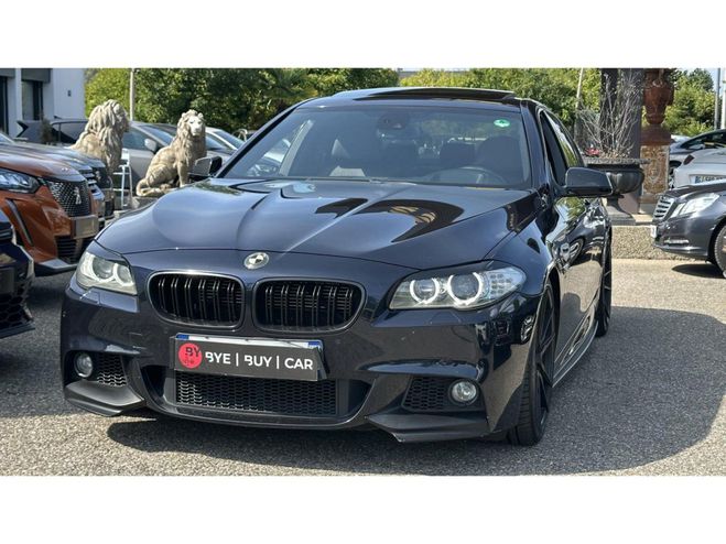 BMW Serie 5 550i xDrive Pack M performance V8 bi-tur Noir de 2011