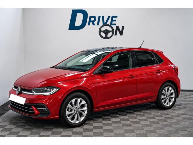 Volkswagen Polo 1.0 TSI - 95 - BV DSG 7 VI AW Style PHAS ROUGE FONCE de 2022