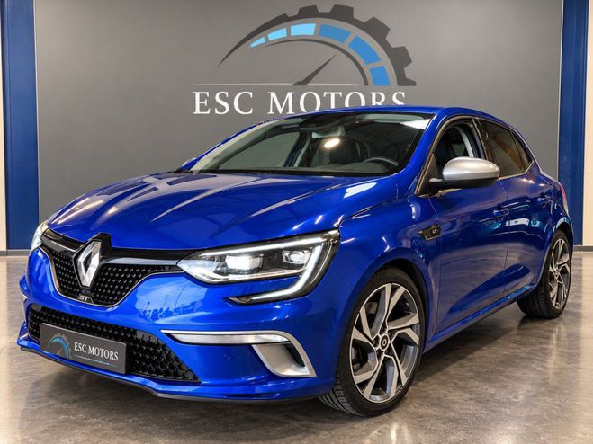 Renault Megane 1.6 TCe 205ch energy GT EDC CARPLAY - CA Bleu de 2016