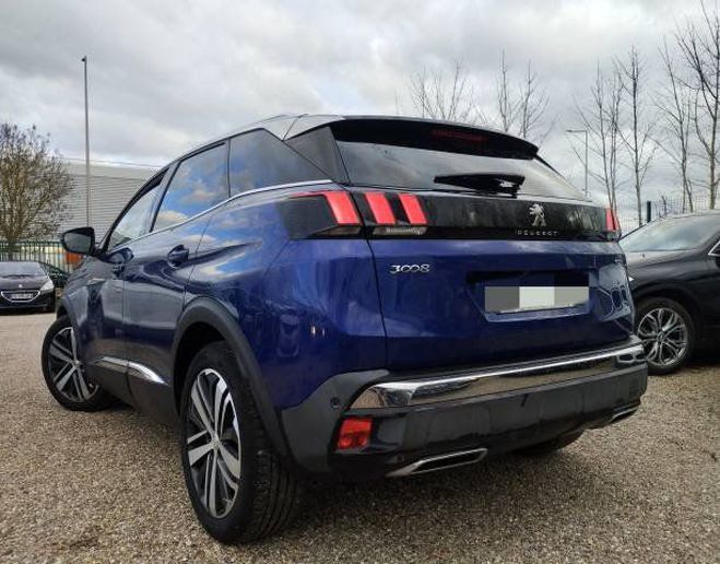 Peugeot 3008 II 2.0 BlueHDi 180ch GT S&S EAT6 BLEU de 2016