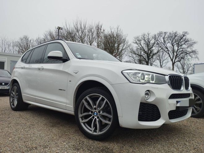 BMW X3 II (F25) xDrive20dA 190ch M Sport BLANC de 2017