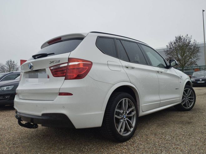BMW X3 II (F25) xDrive20dA 190ch M Sport BLANC de 2017