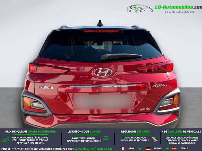 Hyundai Kona 1.6 GDi 141 Hybrid Rouge M�tallique de 2020