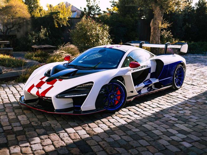 Mclaren Senna 1 OF 3 MSO FINA F1 GTR tribute-livery- L Blanc de 
