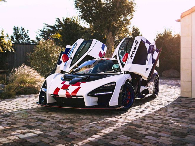 Mclaren Senna 1 OF 3 MSO FINA F1 GTR tribute-livery- L Blanc de 