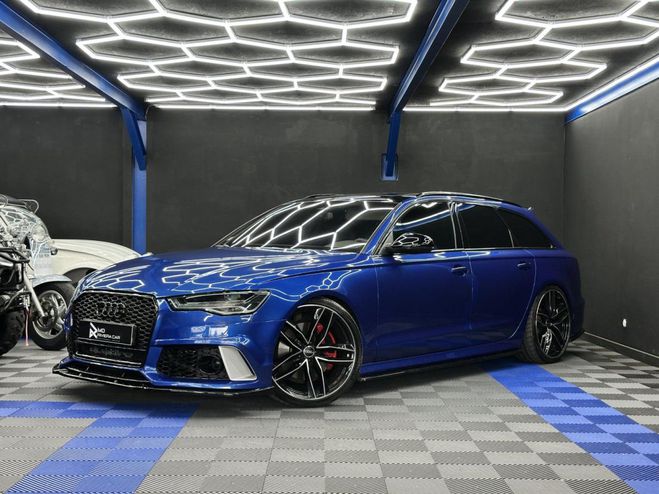 Audi A6 AVANT 3.0 V6 BiTDI 326CH QUATTRO - COMPE BLEU de 2015