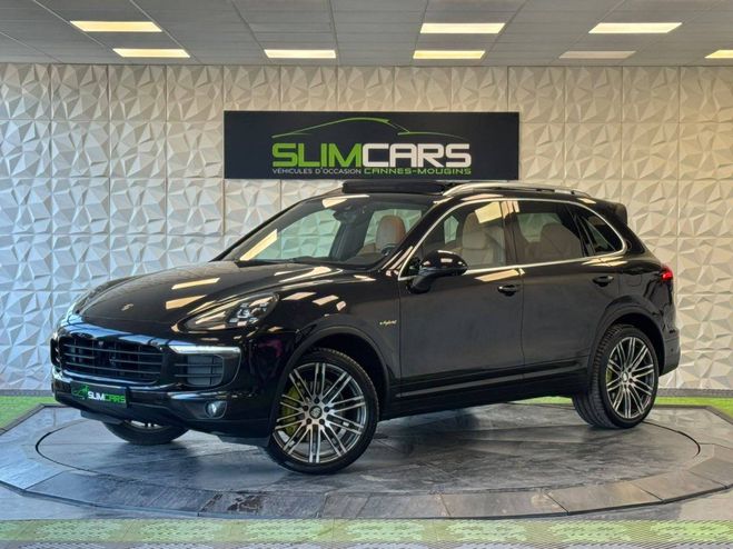 Porsche Cayenne II (958) S E-Hybrid NOIR de 2016
