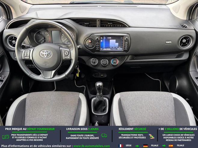 Toyota Yaris 110 VVT-i BVM Blanc de 2019