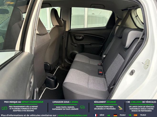 Toyota Yaris 110 VVT-i BVM Blanc de 2019