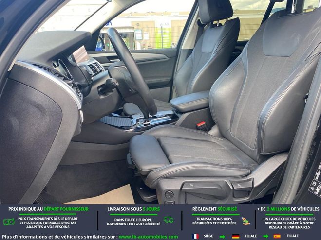 BMW X3 xDrive20d 190ch BVA Noir M�tallique de 2019