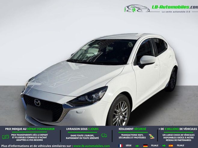 Mazda 2 1.5L SKYACTIV-G M Hybrid 90ch BVM Blanc de 2020
