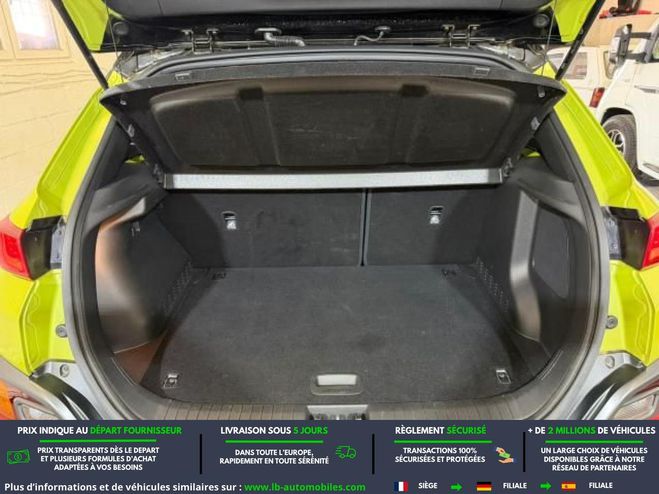 Hyundai Kona 1.6 T-GDi 177 BVA Jaune M�tallique de 2018
