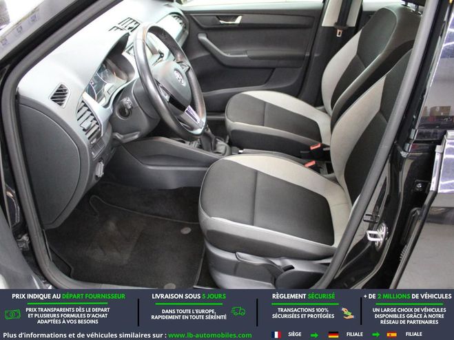 Skoda Fabia 1.2 TSI 110 ch BVM Noir M�tallique de 2017