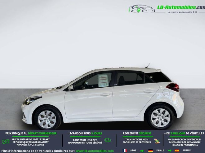 Hyundai I20 1.2 75 Blanc de 2020