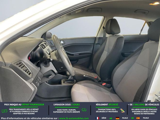 Hyundai I20 1.2 75 Blanc de 2020