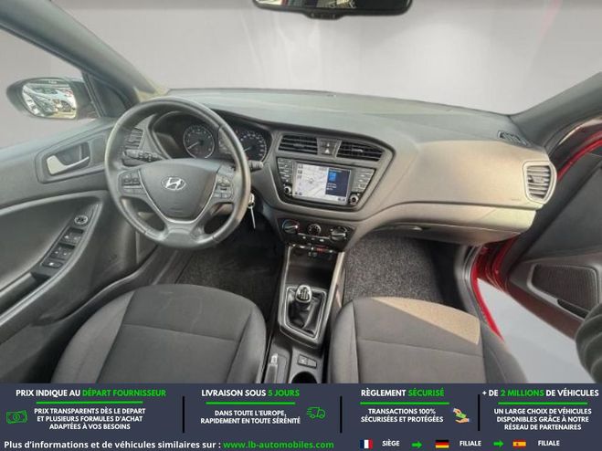 Hyundai I20 1.2 75 Rouge M�tallique de 2018