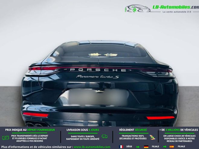 Porsche Panamera Turbo S V8 4.0 630 Noir M�tallique de 2021