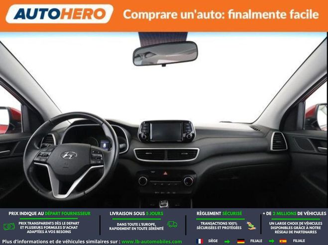 Hyundai Tucson 1.6 GDi 132 Rouge M�tallique de 2019