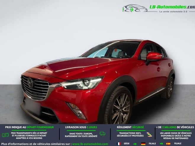 Mazda Cx 3 1.5L Skyactiv-D 105 4x2 Rouge M�tallique de 2016