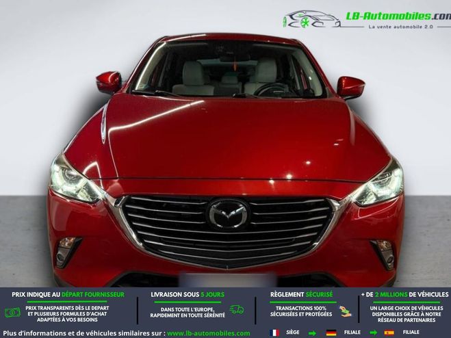 Mazda Cx 3 1.5L Skyactiv-D 105 4x2 Rouge M�tallique de 2016