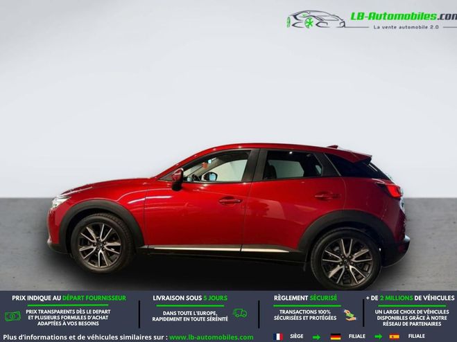 Mazda Cx 3 1.5L Skyactiv-D 105 4x2 Rouge M�tallique de 2016